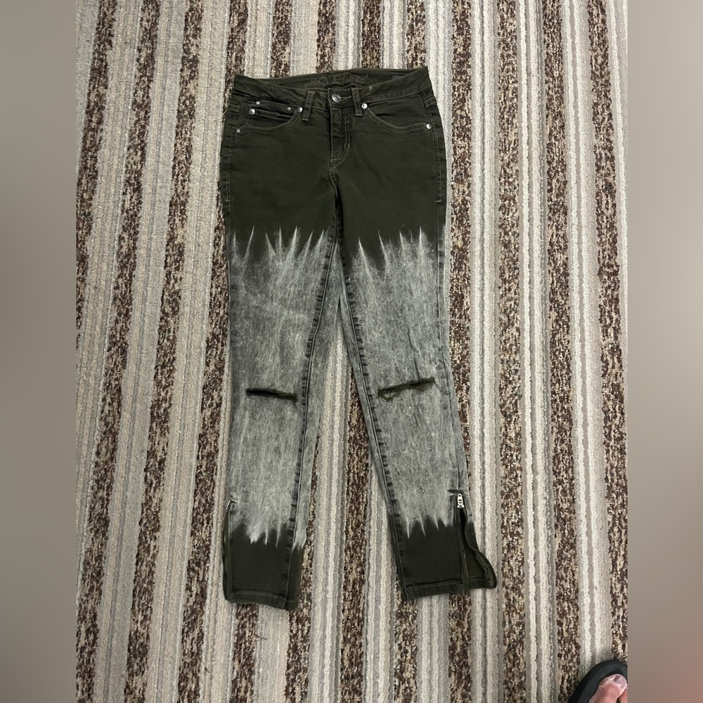 Jag Jeans Two-Tone Skinny Jeans